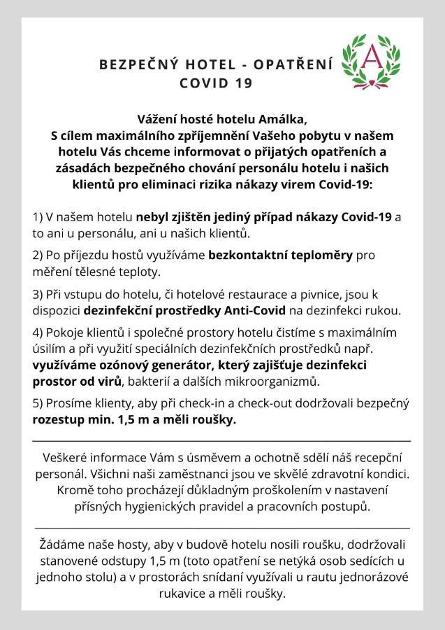 מלון Straškov Amalka U Ripu מראה חיצוני תמונה